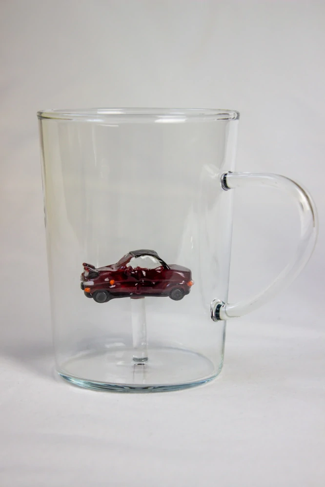 Sklenice Hasičské auto